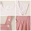 ZOEREA Toddler Girl Clothes, 2Pcs Baby Girl Outfits Spring/Summer Stripe/Floral