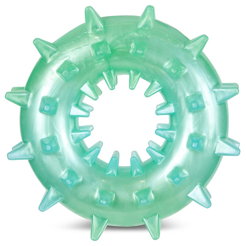 Bow-Wow Spiked Pearlescent Squeaky Dog Toy – Vanilla Scented TPR