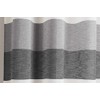 Mykonos Stripe Voile Panel, Grey 54"/137cm