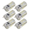 6Pcs G8 Small Bulbs 5W Small Bulb Light Source 80LED