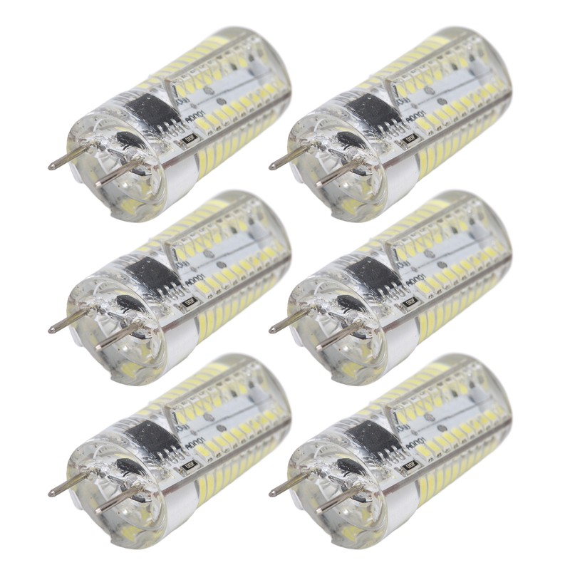 6Pcs G8 Small Bulbs 5W Small Bulb Light Source 80LED