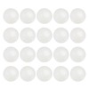 sourcing map 25pcs 10mm Nylon Solid Plastic Bearing Balls G1