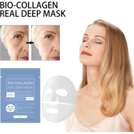 Mascarilla Coreana de Colágeno Profundo Facial Antiarrugas Peel Off Efecto Tensor, Iluminar, Reducir los Poros, Para todo tipo de pie