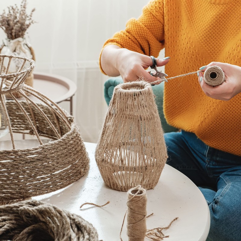 GRÜNTEK 100m Jute Twine - 4 Ply, 4mm Thick |