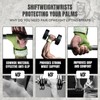 MANUEKLEAR Gym Straps Weight Lifting, Double Leather Lifting Straps for