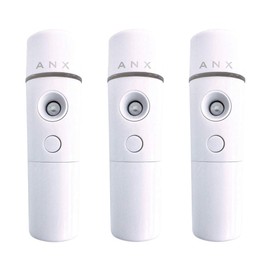 ANX Mobile Mist Facial Beauty Device Handy Mist Ultrasonic Nano Mist October 2023 Improved Model with Instructions Included (3 Pieces)