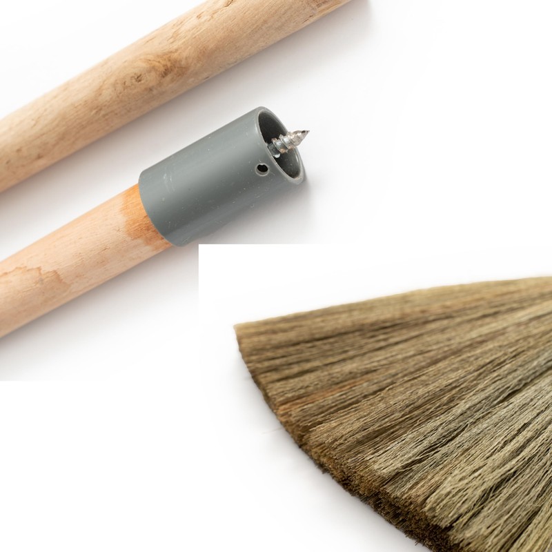 BMart Home Vietnamese Broom, Long Handle Indoor & Outdoor Floor