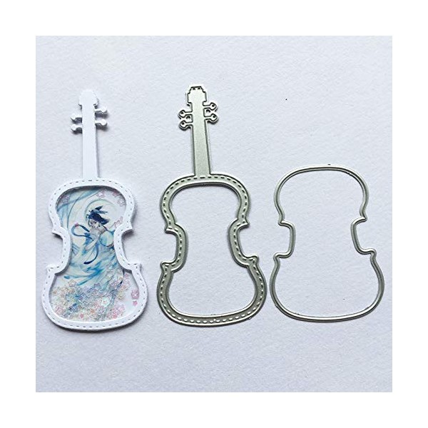 Metal Violin Musial Instrument Cutting Dies,Violin Musial Instrument Die Cuts