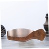 OATIPHO Sandalwood Hair Comb Static Massage Tool for Women Durable
