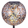 Globo 33743 LED Solar Outdoor Plug Light Patio Decor Mesh
