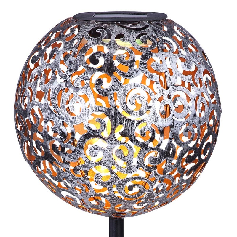 Globo 33743 LED Solar Outdoor Plug Light Patio Decor Mesh