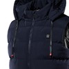 Electric Heating Vest USB 9 Heating Zones Sleeveless Hooded Full