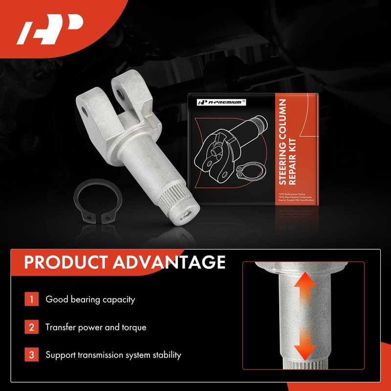 A-Premium Steering Column Shift Lever Bracket Repair Kit Compatible with
