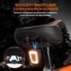 HENMI Bicycle Saddle Men Women Comfortable Breathable Shock Absorbing Ergonomic