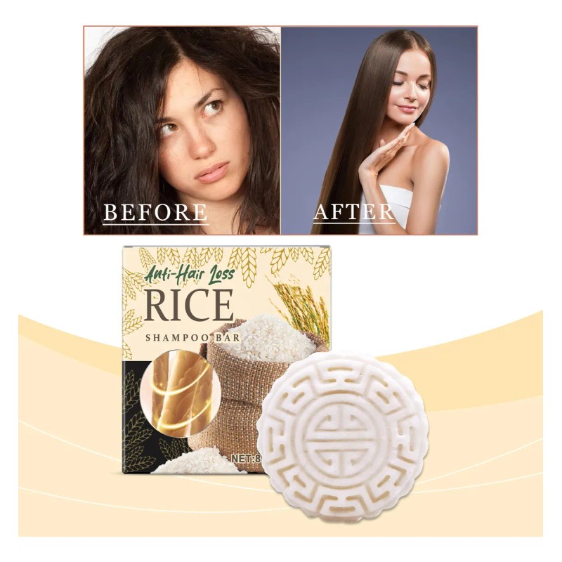 Champú De Arroz I Soap, Hidratante Y Profundamente Nutritivo