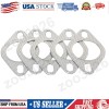 zoo3026 5PCS/SET Car 2 Bolt High Temp Exhaust Gasket Flange