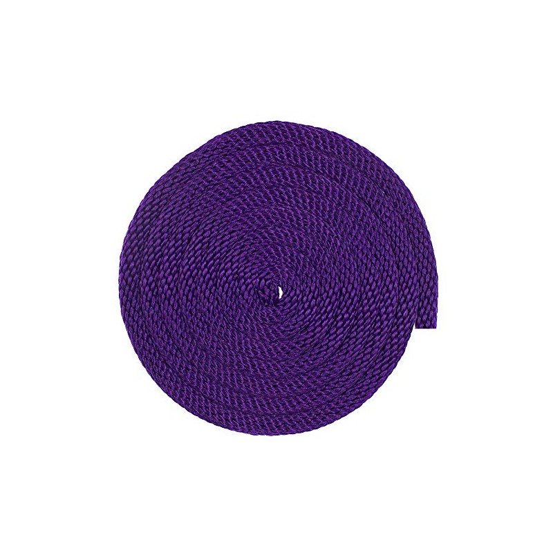 Multifilament Polypropylene Rope (1/2 Inch, 50 Feet, Purple) - Soft