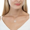 Mic Tai Compass Locket Necklace for Women - 925 Sterling