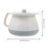VICASKY Portable Patient Night Urinal with Lid Covered Plastic Spittoon