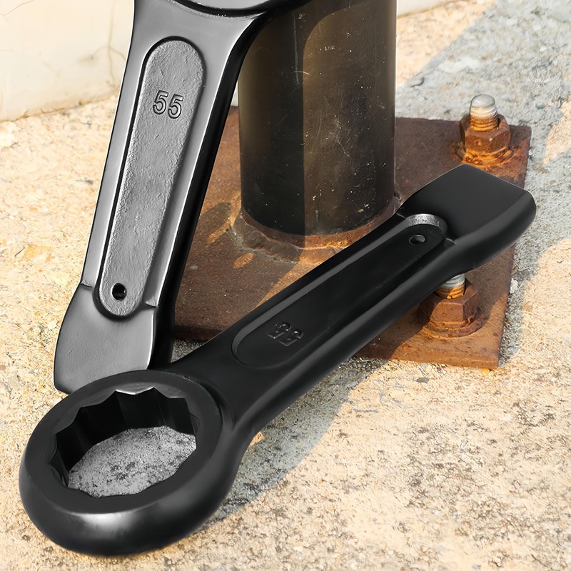 LEPEVNEY Slogging Box End Striking Ring Wrench Metric Slugging Flat