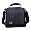 BUILT Insulated Lunch Bag with 'The Professional' Design, Polyester, Black,