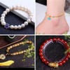 Strong Elastic Crystal Beading Cord Elastic Bracelet String Cord 1mm