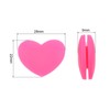PATIKIL Tennis Vibration Dampener, 4 Pack Heart-Shaped Silicone Shock Absorber