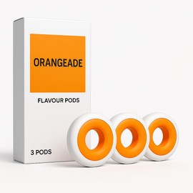 Orangeade Water Flavour Pods | Compatible With Air | Genuine Up Pods | 3 Pods Per Pack | 0 Calories 0 Sugar