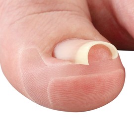 Cyprus Clear Winding Nail Tape, 10 Sheets, TPY Thin Transparent Plate, Transparent Film, Double Layer Construction, Invisible, Entering Water, Smudge Care, Protects Against Nail Pressure