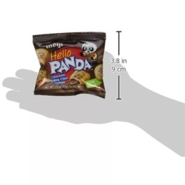Meiji Hello Panda Chocolate Creme Filled Cookies 32 Bags