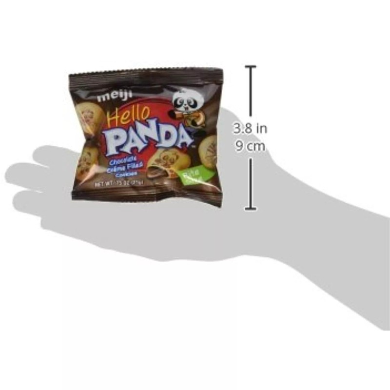 Meiji Hello Panda Chocolate Creme Filled Cookies 32 Bags