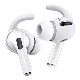 Alomia. Fundas para Auriculares, 3 Pack Ganchos para Las Orejas compatibles con AirPods Pro. Accesorios Anti deslizantes para Las Orejas. Blanco