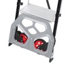 3 Step Step Stool, 2 in 1 Aluminum Alloy Folding