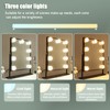 Hansong Lighted Vanity Mirror Makeup Mirror with Lights Hollywood Mirror