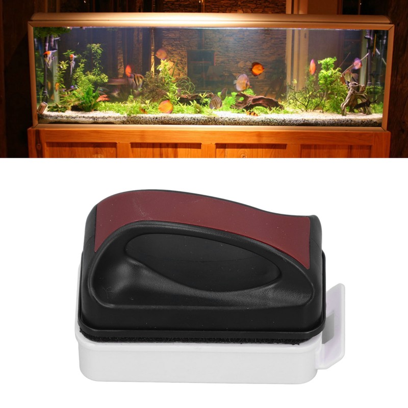 Magnetic Aquarium Cleaner Double Sided Floating Fish Tank Glass Scrubber