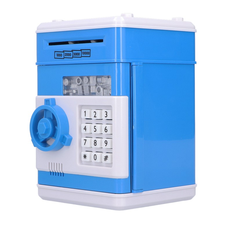 Electronic Money Saving Box ATM Password Cash Money Bank Security