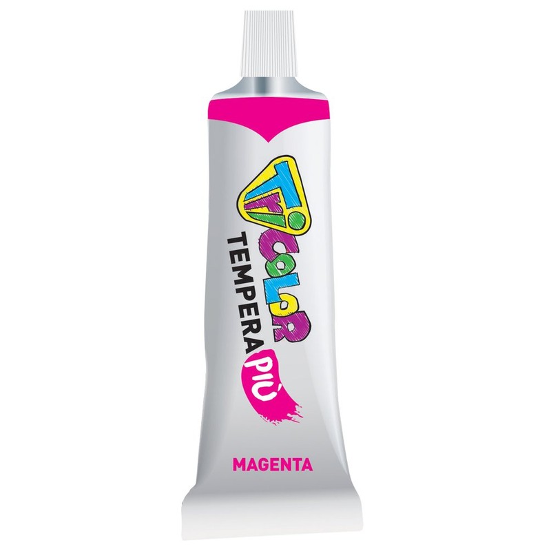 MITAMA - Tempere PRIMARY, 5 colori primari, Lavabile, 21 ml,