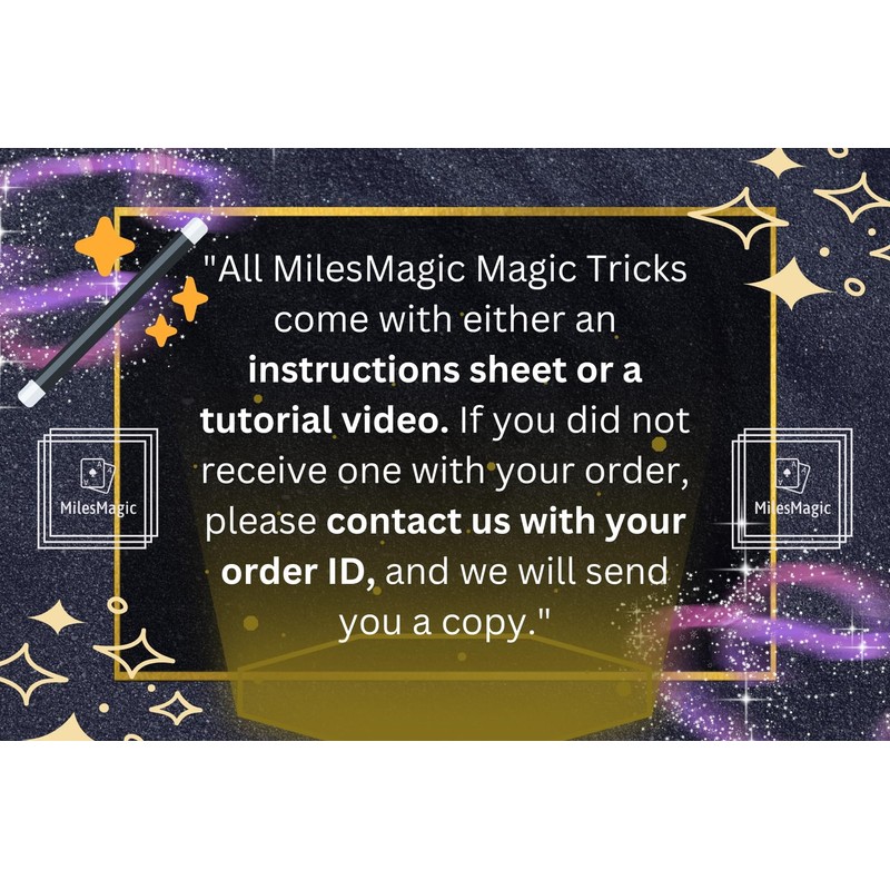 MilesMagic Dream Queen Magic Trick | Magician’s Mentalism Illusion Card