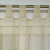 ESLIR Tab-Top Curtains Window Curtain Transparent Voile 1 Piece