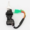 Tektall Interruptor de llave de encendido para Suzuki LTF250 LT-F250