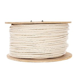 Twisted Cotton Rope – 100% Natural Cotton – Multiple Lengths and Diameters to Choose from