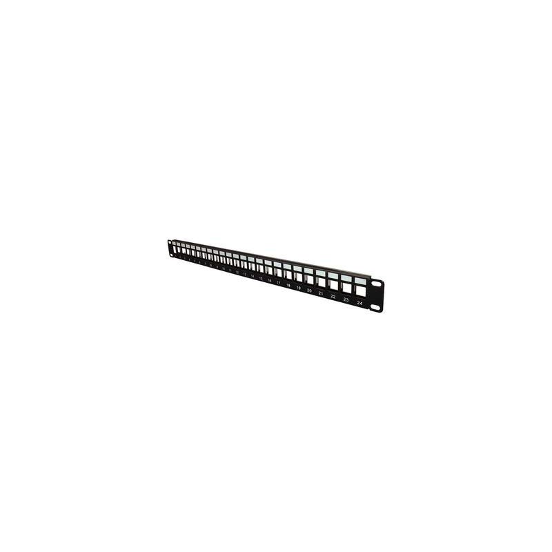 Panel, 24 Ports, leer, Patch-Panels-Anschlüsse, 1 Stück | FFK24MTPT2