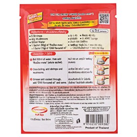 RosDee menu, Tom Yum Cream Powder 60g X 3 Packs