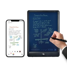 Ophayapen Ophayapen Digital Smart Pen and Writing Board Set, Real-time Sync for Digitizing, Convert to Text,Storing, and Sharing Paper Notes, Compatible with Smartphone (Android and iOS)