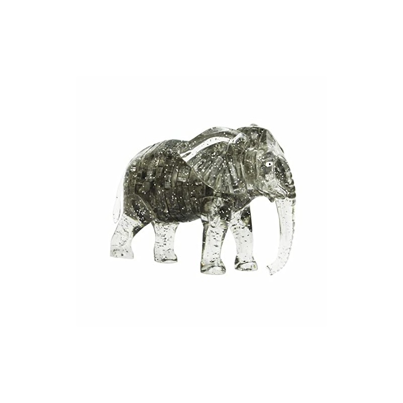 BTYYIHEX 3D Crystal Elephant Puzzle, Crystal Puzzle Brainteasers for Puzzlers