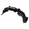 TRQ Front Right Inner Fender Liner Black Passenger Side Compatible