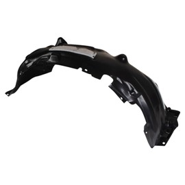 TRQ Front Right Inner Fender Liner Black Passenger Side Compatible with 2019-2022 Toyota Avalon TO1249225