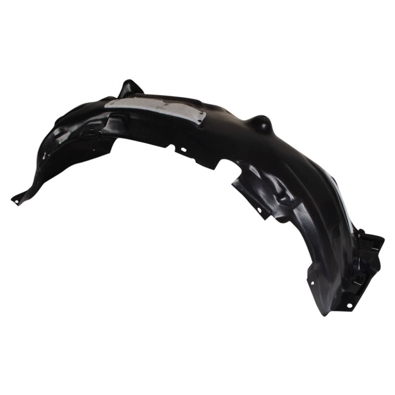 TRQ Front Right Inner Fender Liner Black Passenger Side Compatible