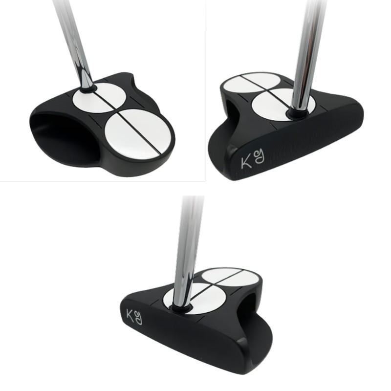 Ken Giannini KG-06 Medium Putter Japanese 2 Ball/Center Shaft (40")