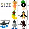 XM COLORFUL Italian Brainrot Toy,Tralalero Tralala Action Figures Keychain,Italian Brain